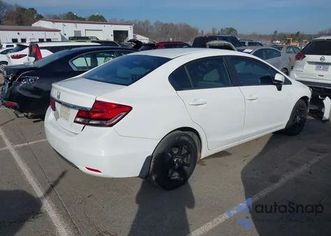 2015 Honda Civic Lx из США, поврежденный, VIN 2HGFB2F50FH558438